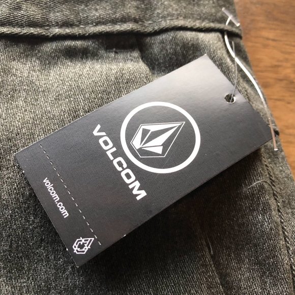 VOLCOM VMONTY STRETCH SHORTS | CHARCOAL HEATHER | Size 31 - Picture 5 of 9